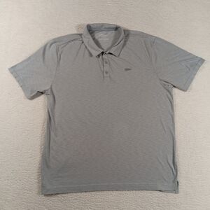 Goruck Shirt Mens Large Gray Short Sleeve Polo Performance Golf Office Outdoor